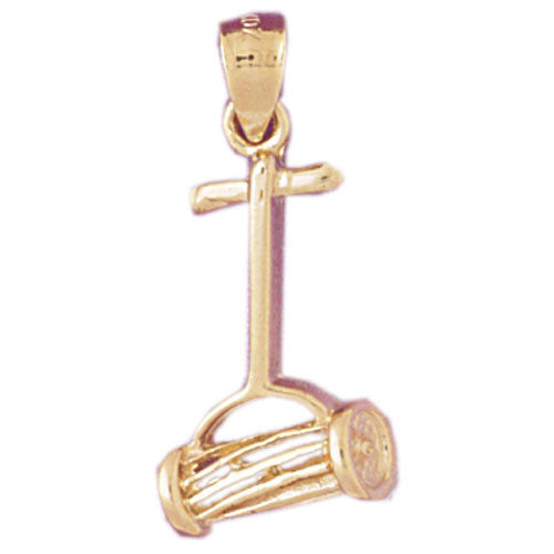 14K GOLD GARDENING CHARM #6668