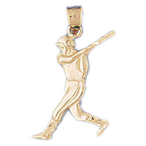 Gold baseball charms hot sale for necklaces