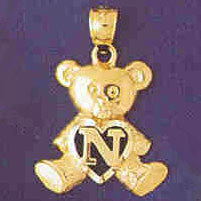 14K GOLD INITIAL CHARM - N #9580